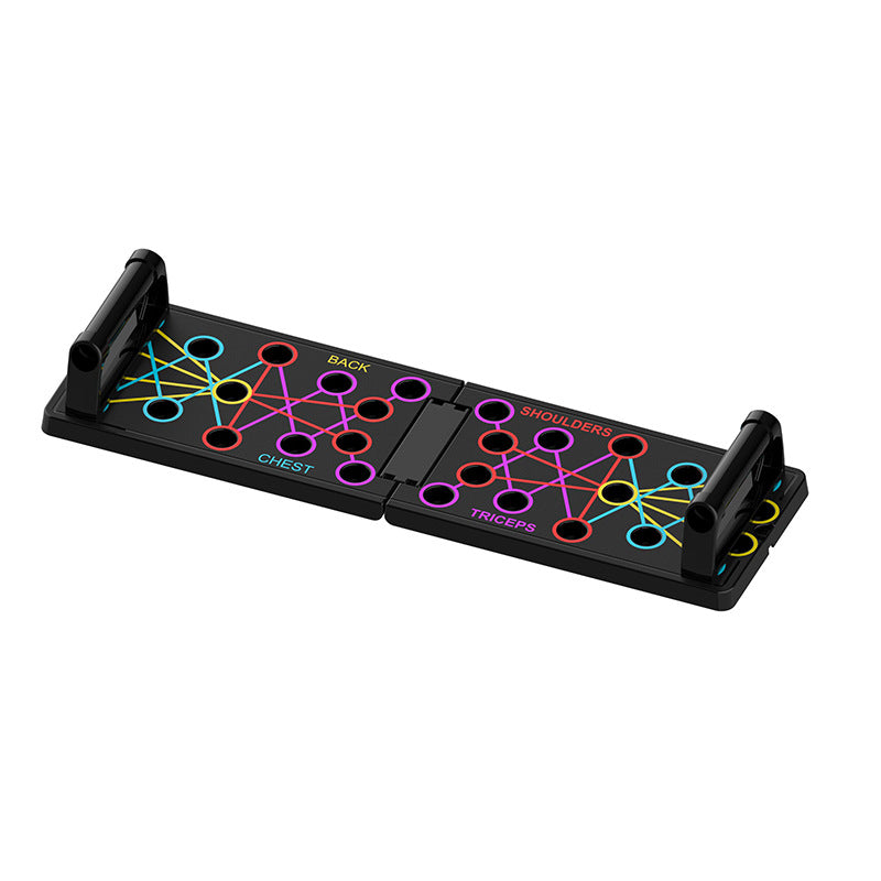 Multifunctional Foldable Push Up Training Board with Accessories