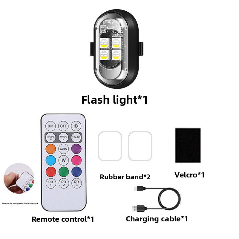 Remote Control LED Flashing Warning Lights