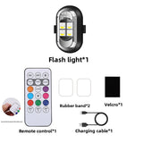 Remote Control LED Flashing Warning Lights