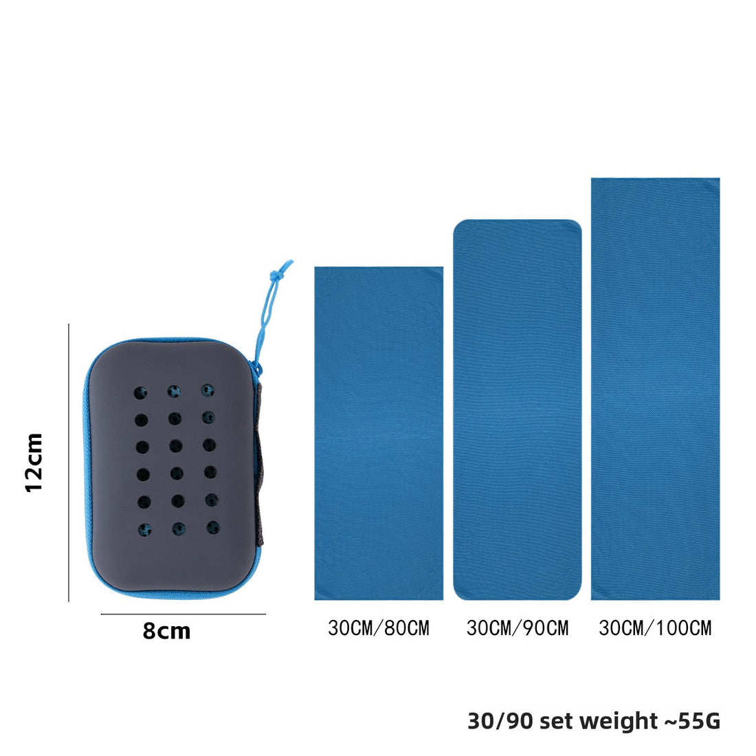 Quick-drying cooling sports towel