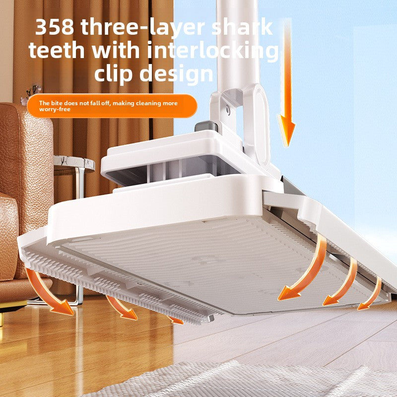 Automatic flat plate lazy mop