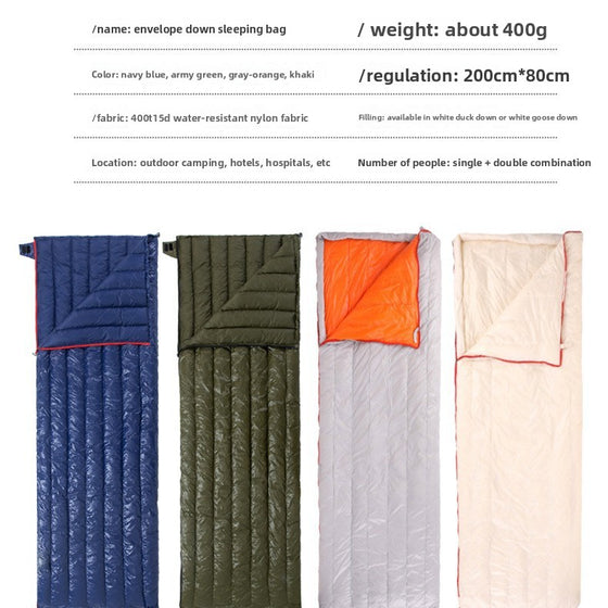 Waterproof double sleeping bag Camping Shelter & Sleep product image 4