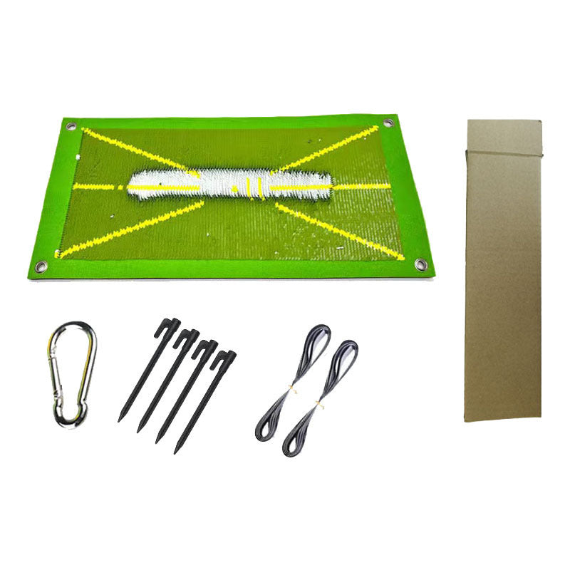 Golf Swing Training Mat with Trajectory Detection