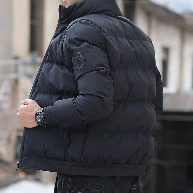 Men's Stand Collar Cotton Jacket