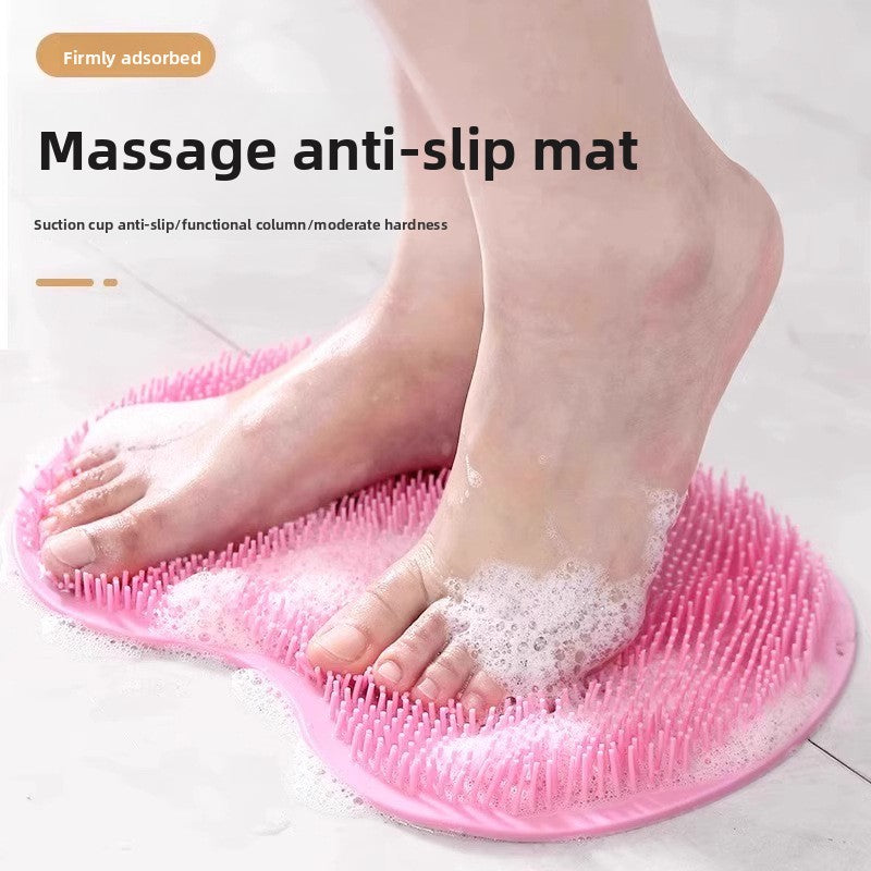 Silicone Foot Massage Mat with Suction Cups