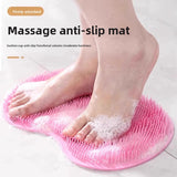 Silicone Foot Massage Mat with Suction Cups
