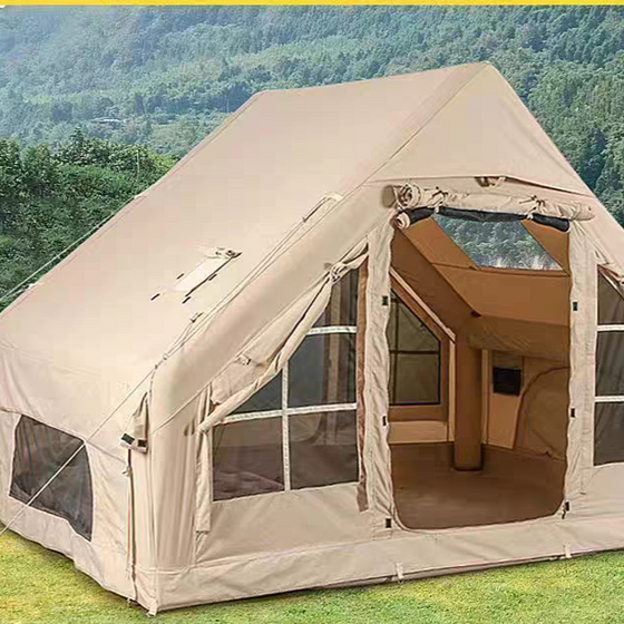 Quick Open Inflatable Camping Tent Oxford Cloth Camping Shelter & Sleep product image 6