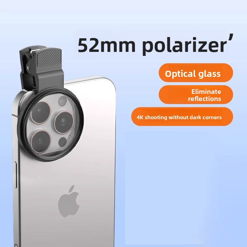 Magnetic CPL Polarizing Filter for Mobile Phone Photography