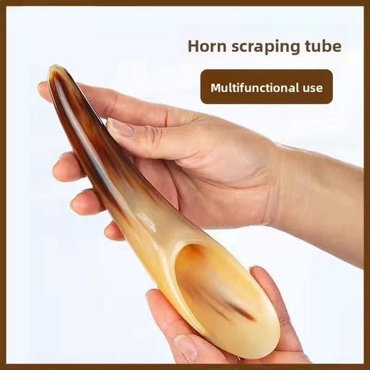 Natural Horn Gua Sha Scraping Massage Tool product image 1