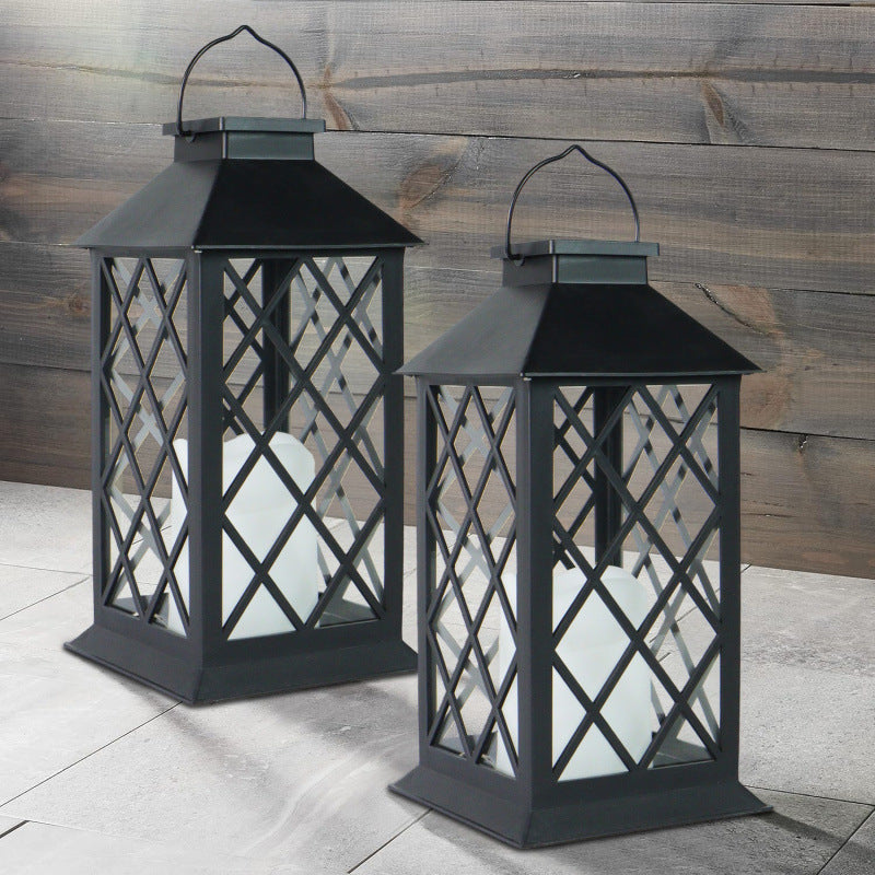 Solar-powered garden light