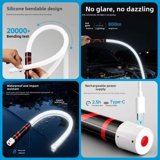 Bendable LED Work Light Portable Flashlight