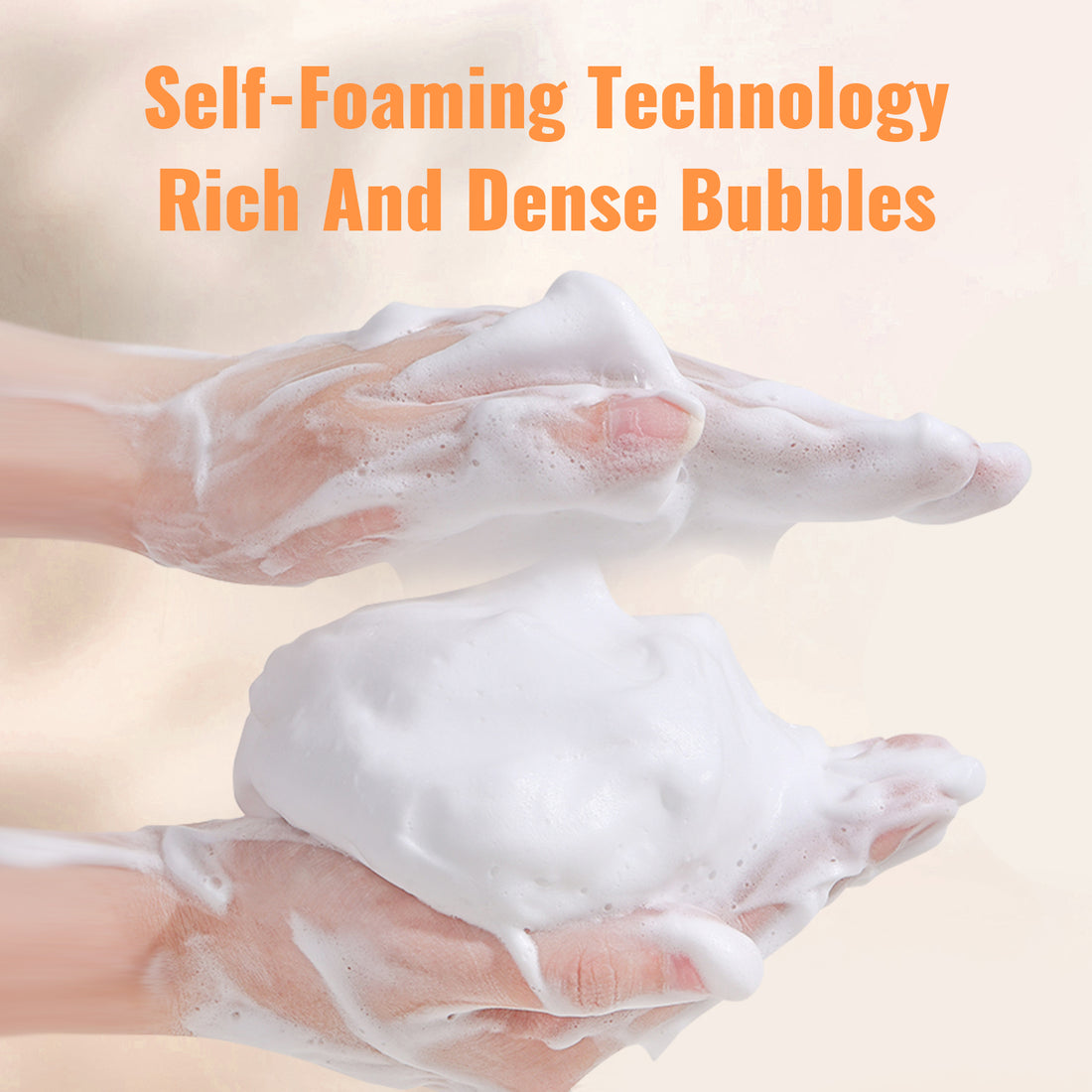 Mousse body wash foam pump dispensing