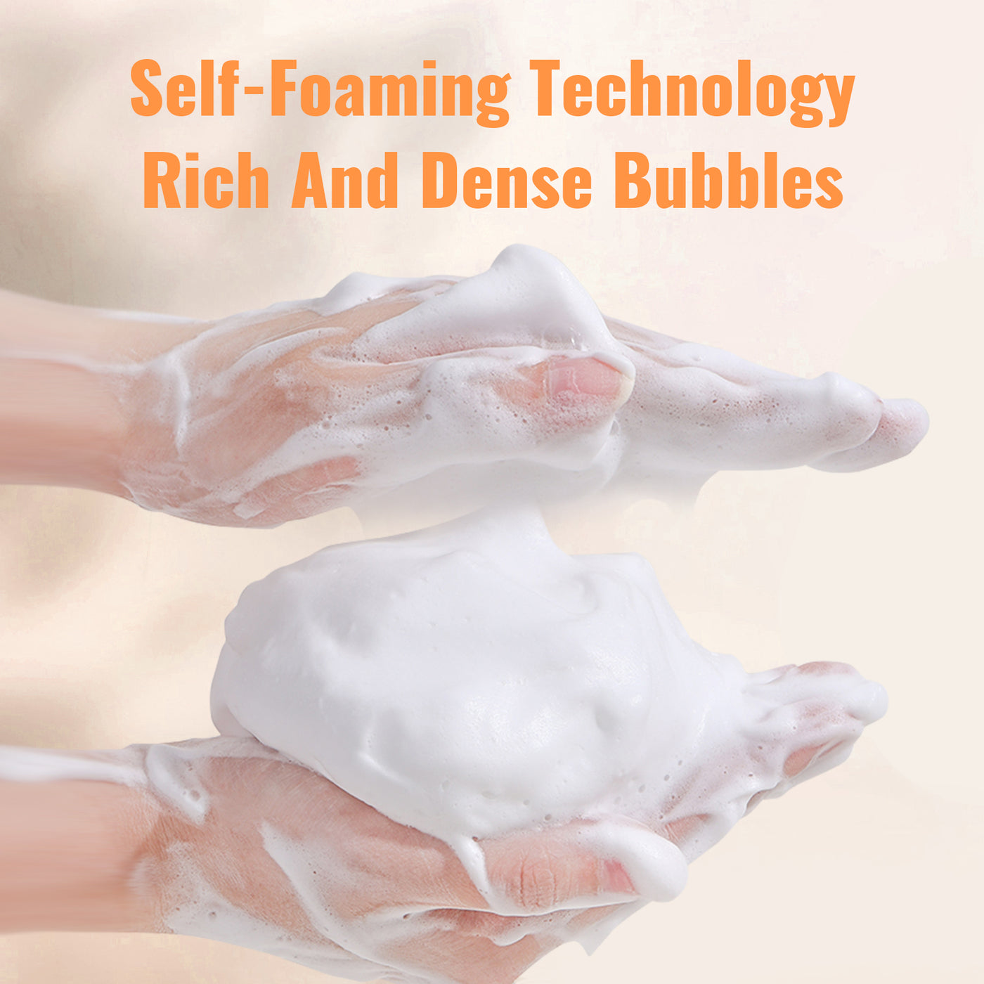 Mousse body wash foam pump dispensing