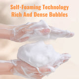 Mousse body wash foam pump dispensing