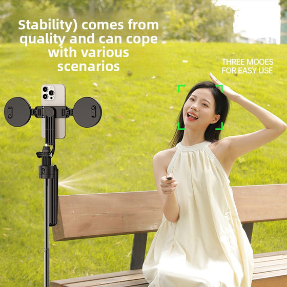AI Tracking Gimbal Selfie Stick with Bluetooth Remote Phone Accessories product image 3