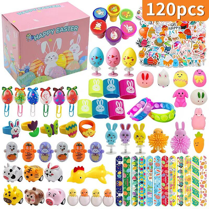 Easter Surprise Eggs with Hidden Toys for Children