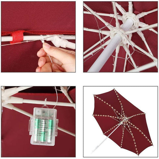 Remote Control Waterproof LED Umbrella Light Garden & Outdoor product image 2