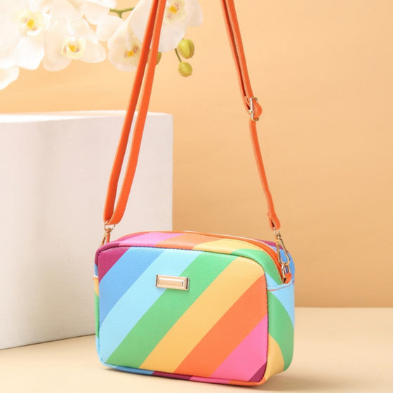 Retro Rainbow Crossbody Camera Bag Action Cameras product image 3