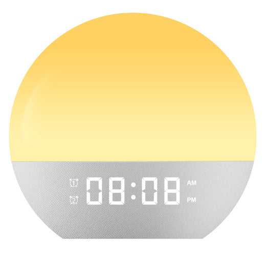 Multifunction Sunrise Alarm Clock with Bluetooth Speaker