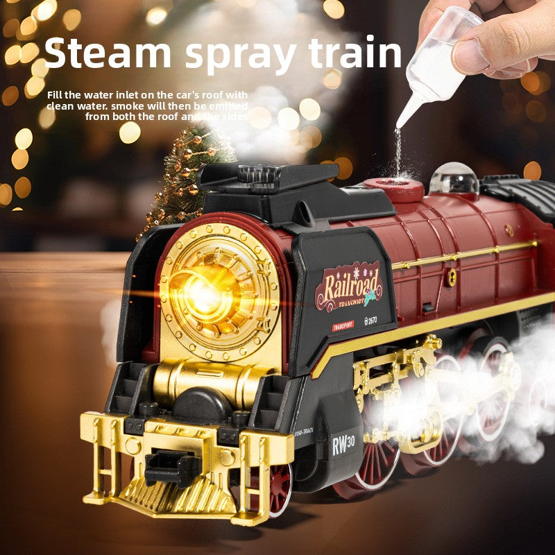 Christmas electric remote control train toy product image 3
