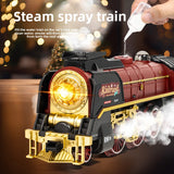 Christmas electric remote control train toy