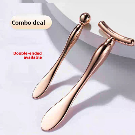 Facial massage beauty cream applicator roller product image 1