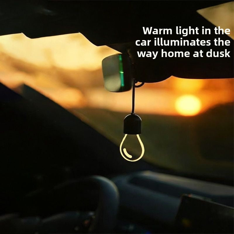 Adjustable LED Car Ambient Light Bubble Hanging Accessory