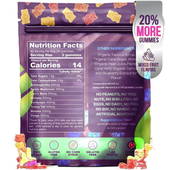 Probiotic Mushroom Gummy Candy product image 3