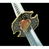 Sword Casting Valley Devil May Cry 5 Vergil Yanmo Sword Longquan Hand-Forged Samurai Sword Katana [Unedged]