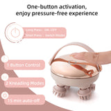Rechargeable Head Massager with Red Light Therapy