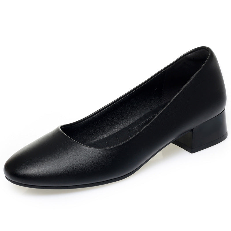 Womens Low Heel Professional Work Shoes