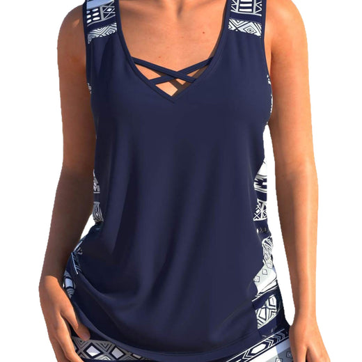 Women's Quick-Dry Printed Bikini Swimsuit