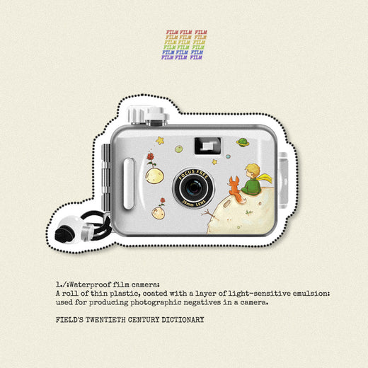 Retro Film Camera Vintage Style Point and Shoot