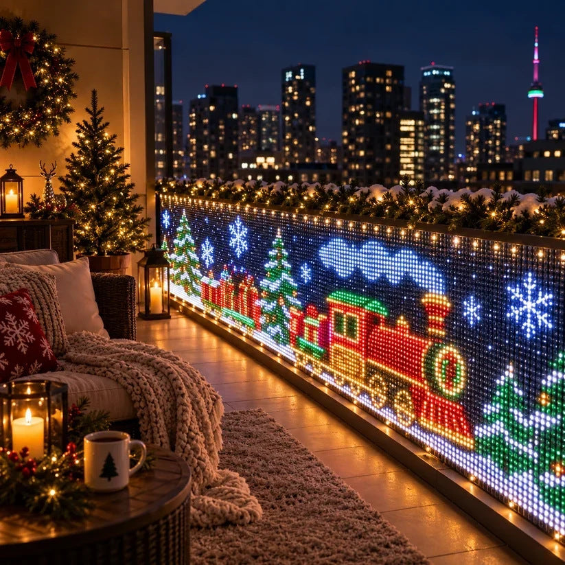 Balcony decorative lights
