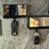 Infinite Mirror Garage Key Holder with LED Light