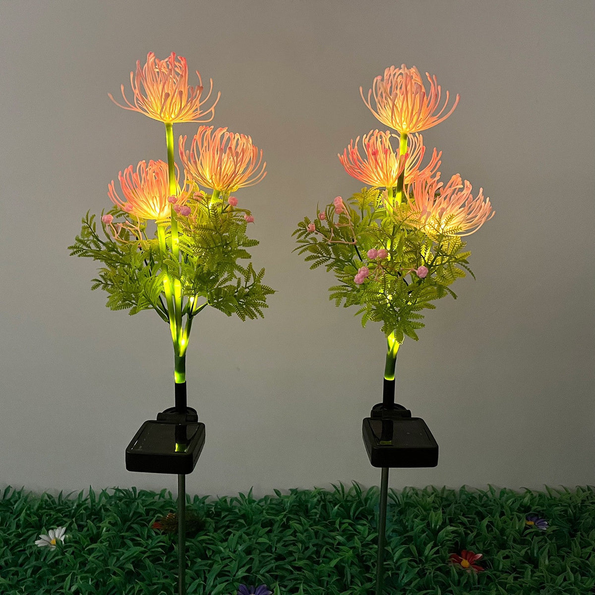 Solar Flower Ground Light Outdoor Decorative Lamp