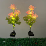 Solar Flower Ground Light Outdoor Decorative Lamp