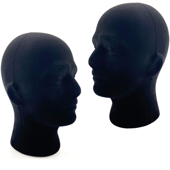 Foam Flocked Display Head for Glasses Wigs Accessories product image 1