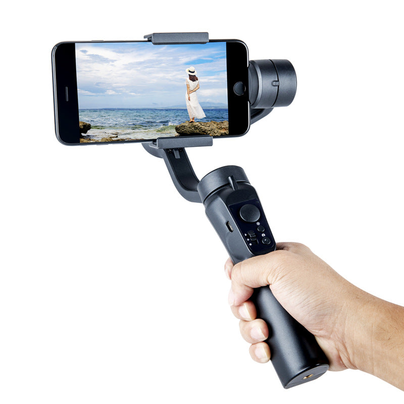 Smartphone Three-Axis Stabilizer Gimbal with AI Tracking