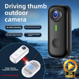 HD Sports Action Camera with Magnetic Mount