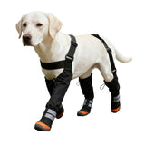 Pet Dog Shoes with Reflective Strips