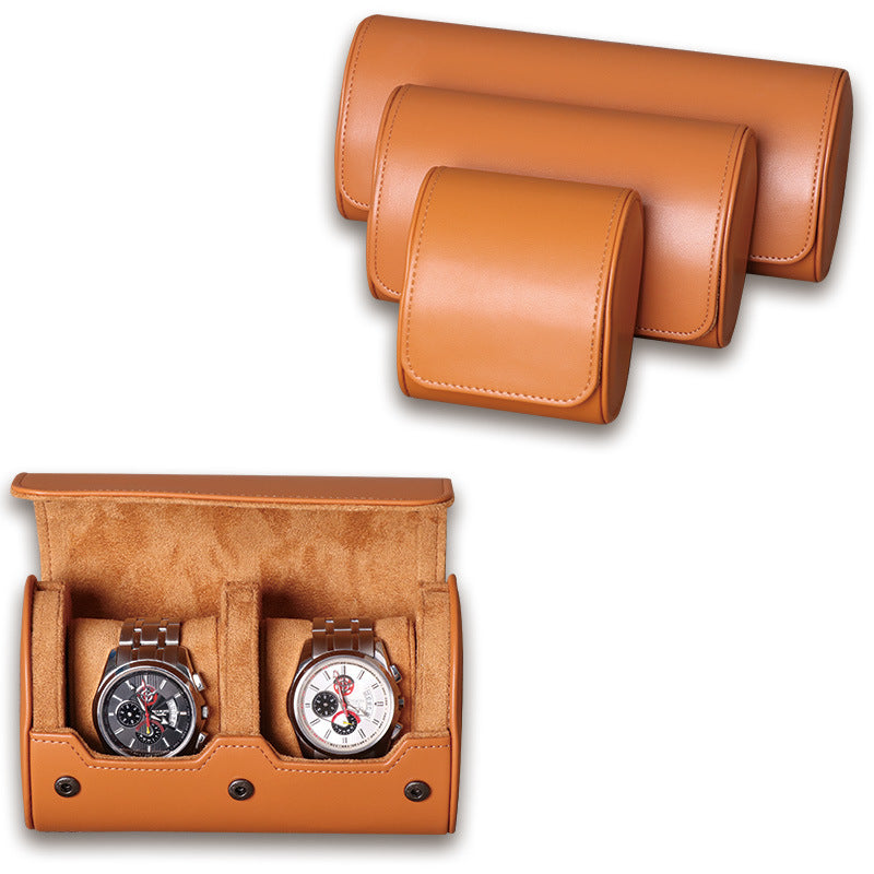 PU Leather Watch Storage Box