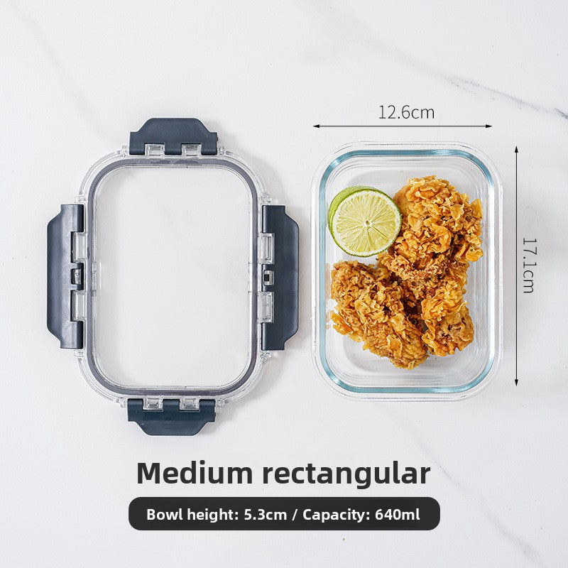 Microwave Safe Glass Food Container
