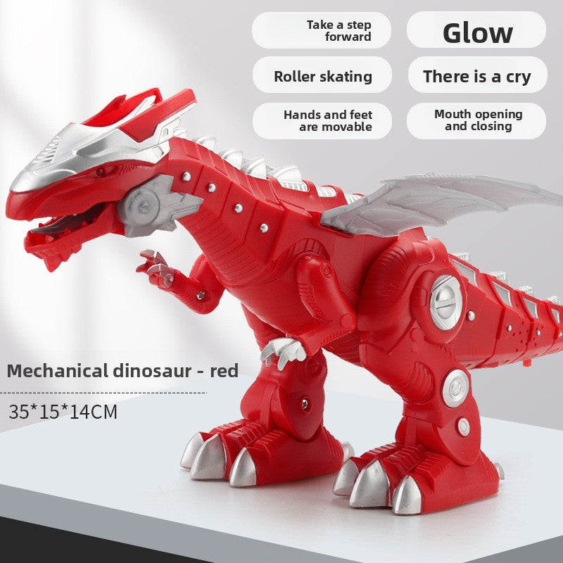 Electric Interactive Dinosaur Toy with Sound and Light