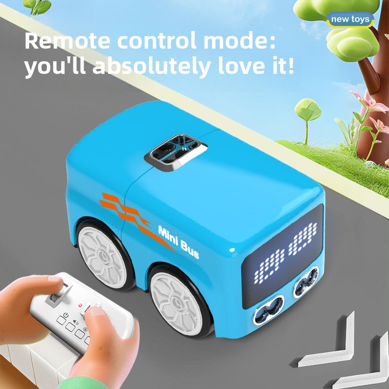 Children Remote Control Bus Toy with Sensor and Voice