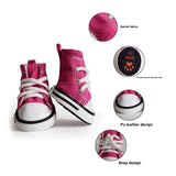 Denim Pet Dog Shoes Anti Slip Comfortable