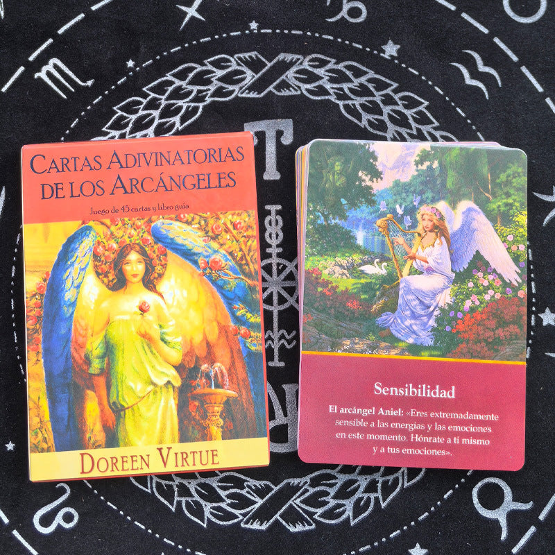 Tarot cards and divination cards