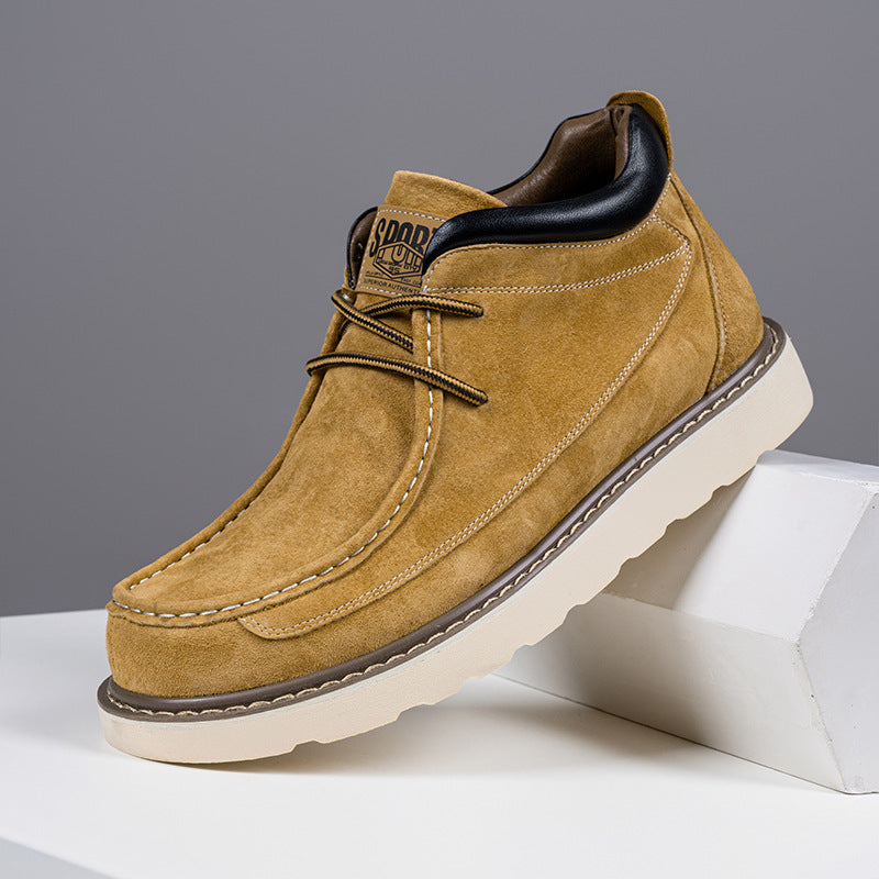 Mens Pigskin Casual Boots