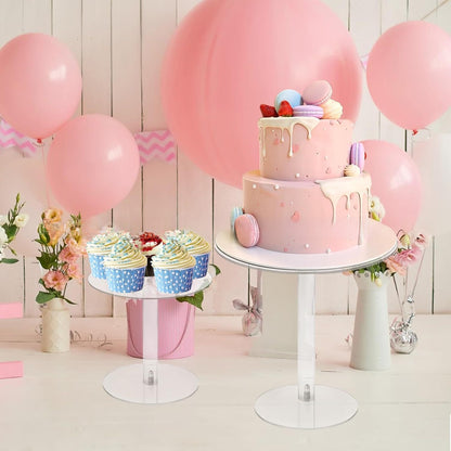 Acrylic cake stand