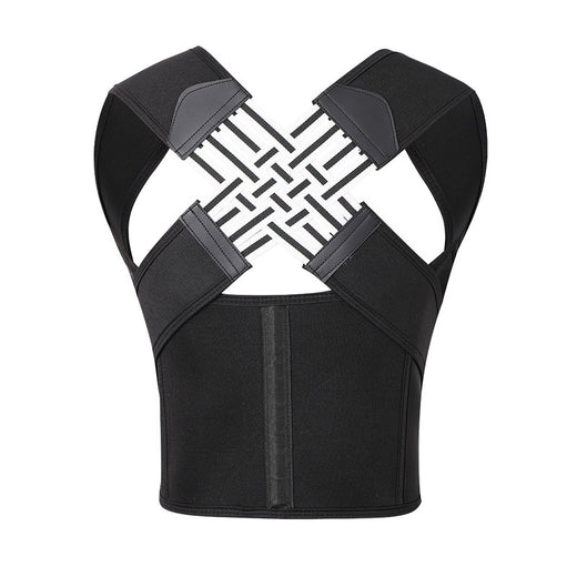Posture corrector brace breathable nylon fabric close-up